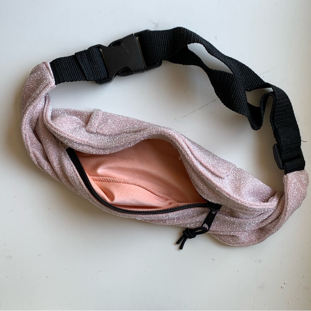 Triangl swimsuit pink sparkle Fanny Pack